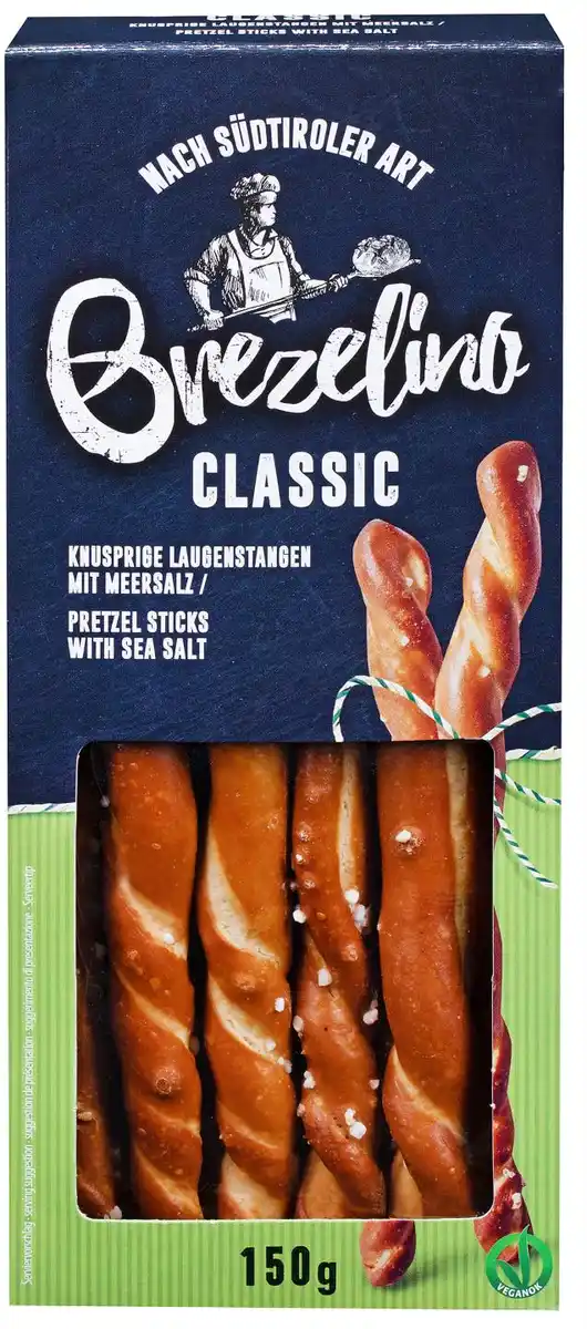 Bild 1 von BREZELINO Knusprige Laugenstangen, 150-g-Packg.
