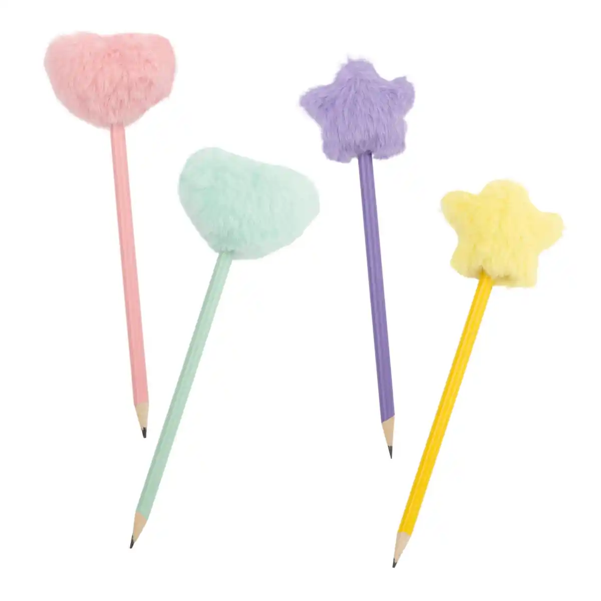 Bild 1 von TALENTUS® Pompon-Bleistifte, 2-St.-Packg.