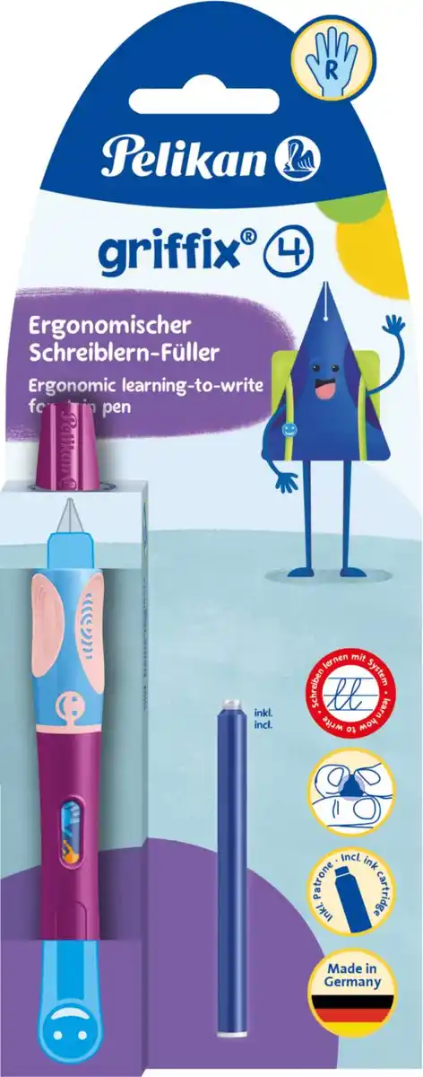 Bild 4 von PELIKAN Schreiblern-Füllhalter »griffix«