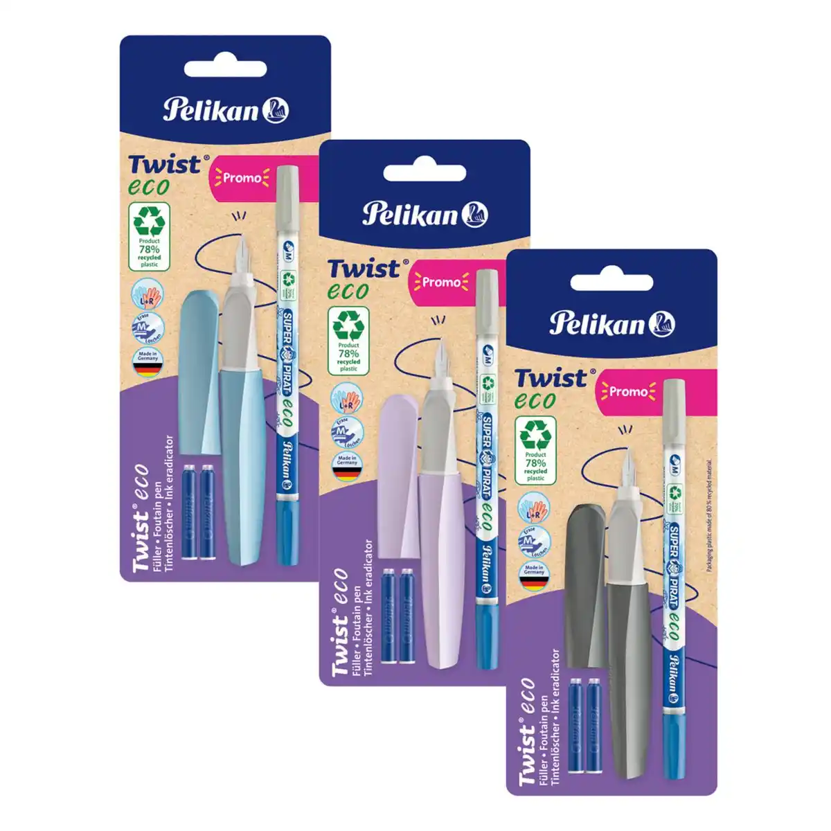 Bild 1 von PELIKAN Füllhalter-Set »Twist eco«