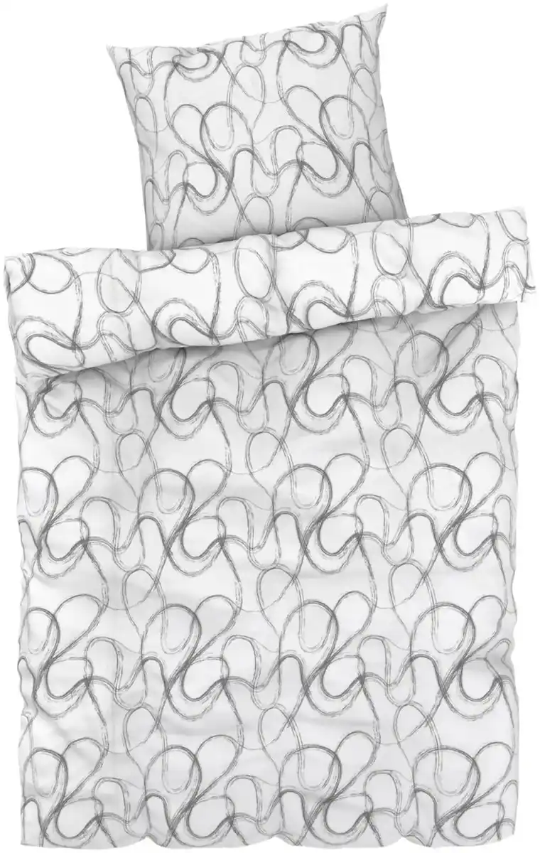 Bild 2 von LIV&BO® Polycotton-Bettwäsche-Set ca. 155 x 220 cm, 2-teilig