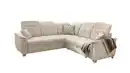 Bild 1 von Ecksofa mit Schlaffunktion beige 263 cm Bettkasten - UDINE