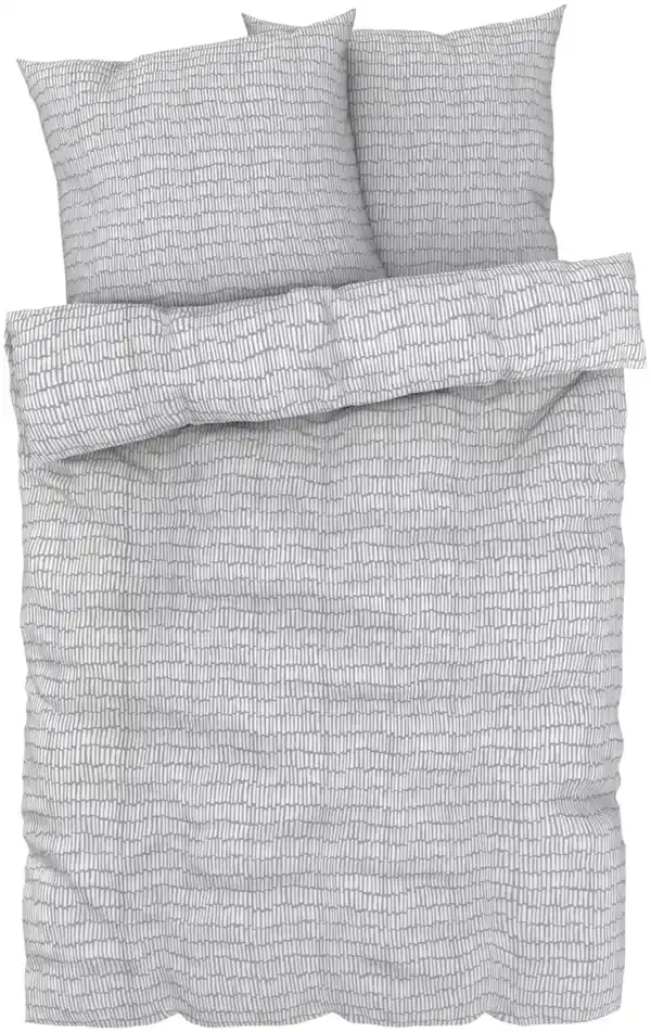 Bild 4 von LIV&BO® Polycotton-Bettwäsche-Set ca. 200 x 220 cm, 3-teilig