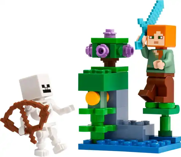Bild 2 von LEGO MINECRAFT »Showdown in der ü. Höhle« Spielset 30705, 40-teilig