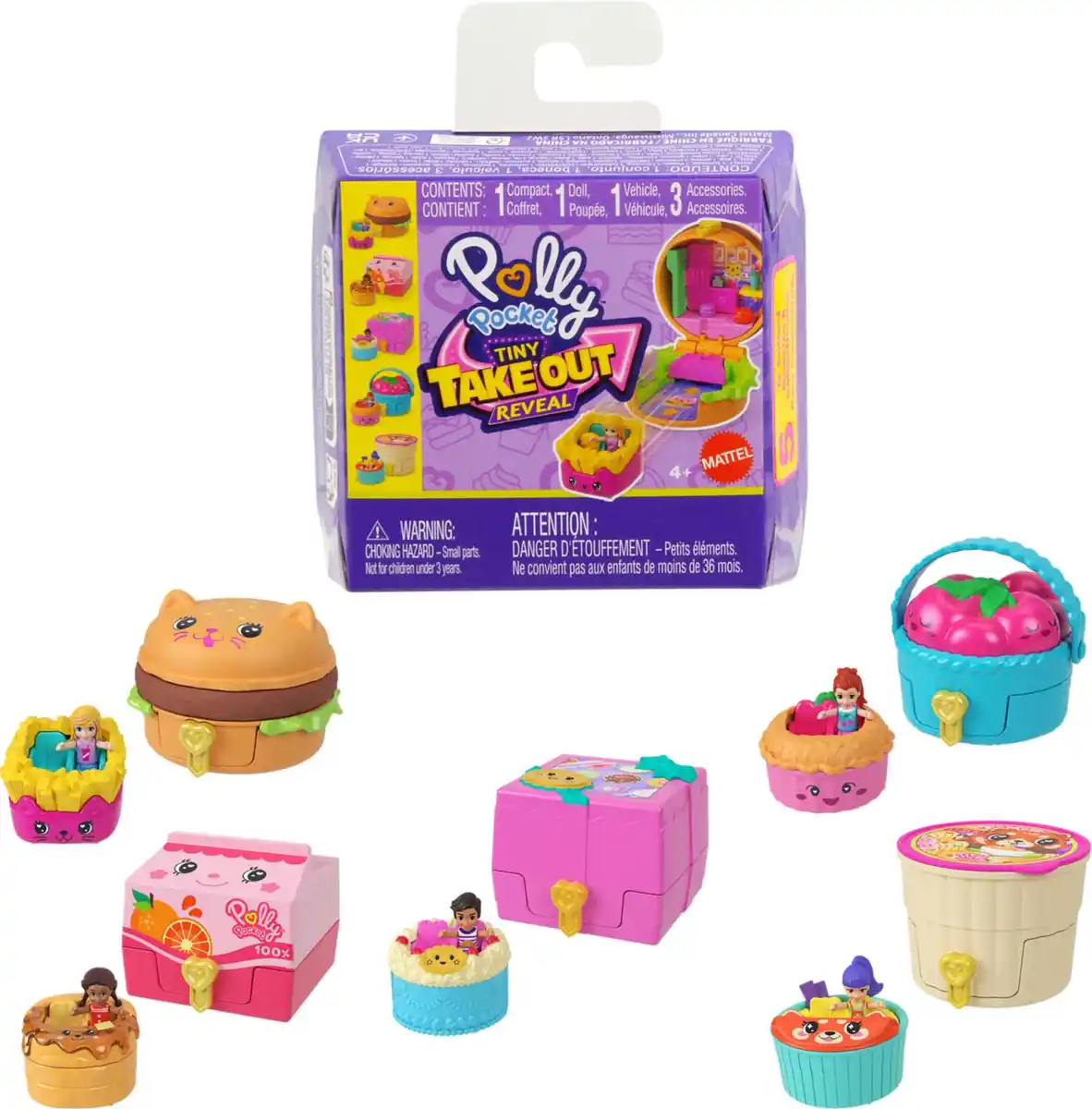 Bild 1 von MATTEL Polly Pocket »Tiny Takeout Reveal«