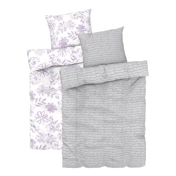 Bild 1 von LIV&BO® Polycotton-Bettwäsche-Set ca. 135 x 200 cm, 2-teilig
