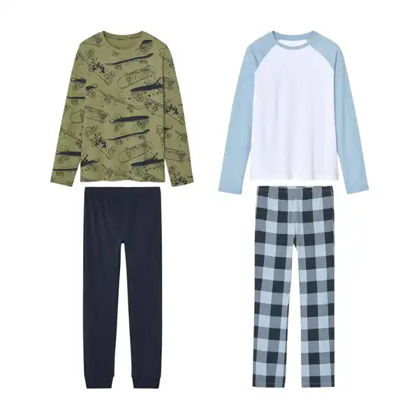 Bild 1 von HIP&HOPPS® Kinder-Pyjama, 2-teilig