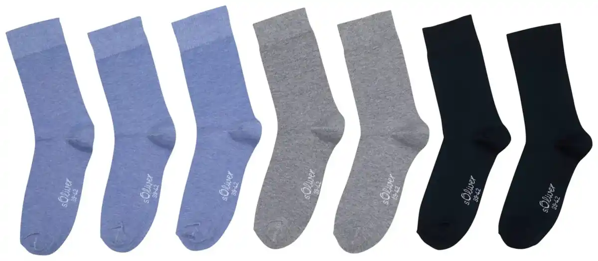 Bild 1 von S.OLIVER Kinder-Socken, 7 Paar