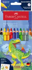 FABER-CASTELL Jumbo-Buntstifte-Set »Dino« Special Edition - Metallic, 10-teilig