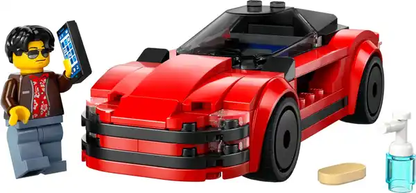 Bild 2 von LEGO CITY »Roter Sportwagen« Bau- und Spielset 60448, 109-teilig