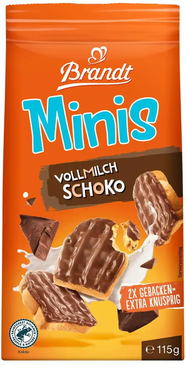 Bild 1 von BRANDT Zwieback Minis, 115-g-Packg.