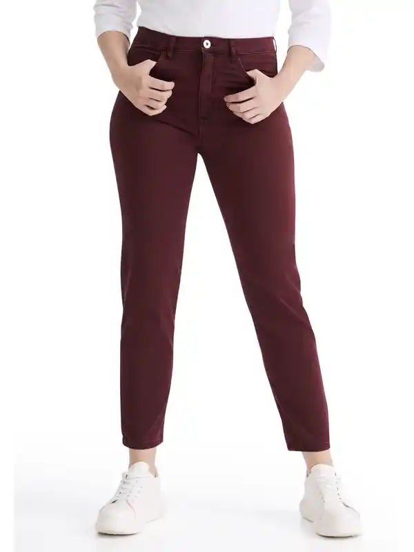 Bild 1 von Damen Jeans "Nizza" Rot