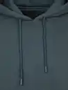 Bild 3 von Herren Hoodie mit Kängurutasche Türkis