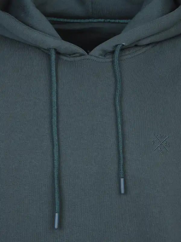 Bild 3 von Herren Hoodie mit Kängurutasche Türkis