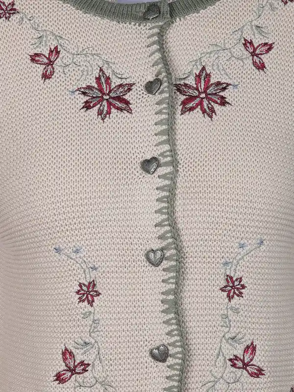 Bild 3 von Damen Janker mit hübscher Stickerei Beige