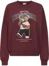 Bild 1 von Only ONLLINDA L/S BEAR O-NECK CS Sweatshirt Rot