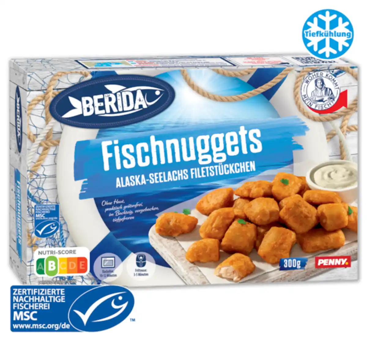 Bild 1 von BERIDA Fischnuggets*