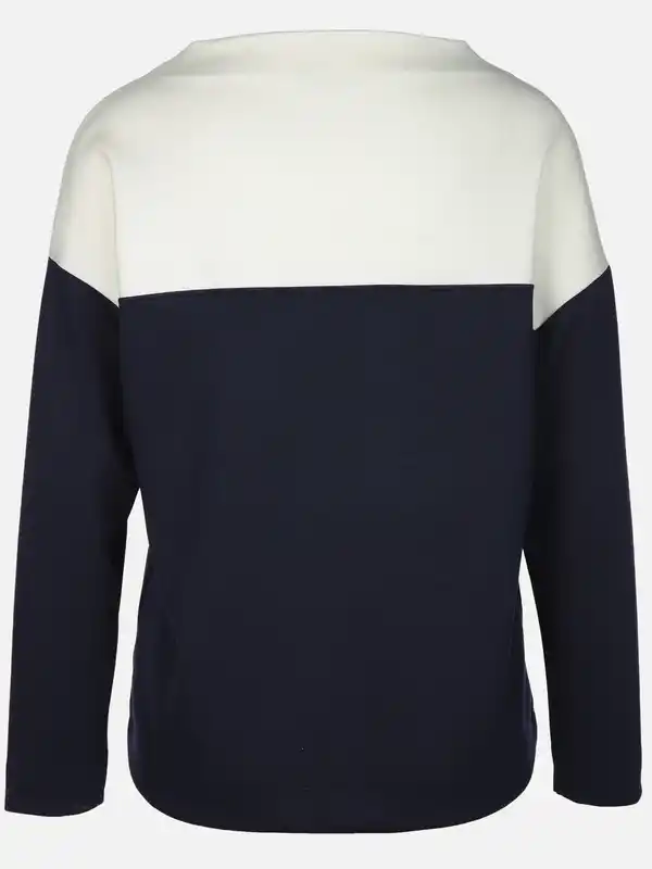 Bild 2 von Damen Sweatshirt mit Print und Glitzernieten Marine