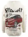 Bild 2 von Jungen Hoodie mit Front-und Backprint Beige