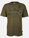Bild 1 von Herren T-Shirt mit auffälligem Print Oliv