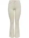 Bild 1 von Damen Flared Fit Jeans ONLBLUSH Weiß