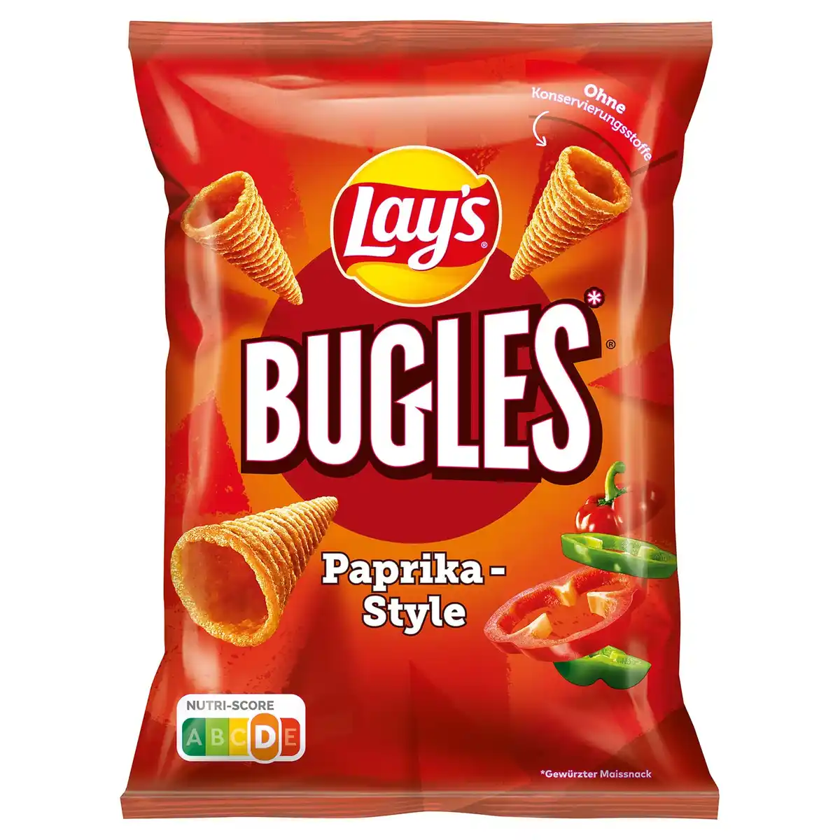 Bild 1 von LAY'S Bugles Nacho 75 g, Paprika