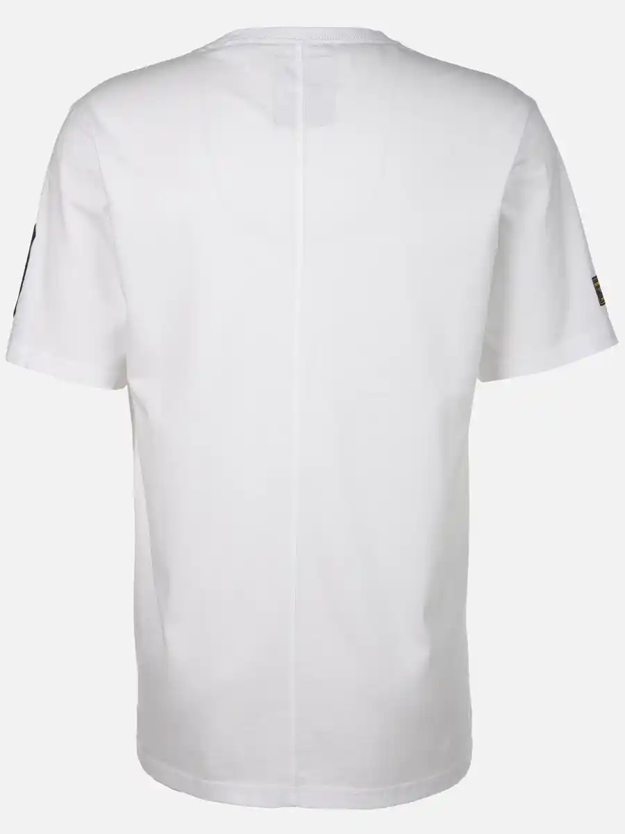 Bild 2 von Herren T-Shirt mit auffälligem Print Weiß