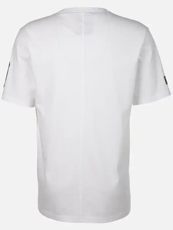 Bild 2 von Herren T-Shirt mit auffälligem Print Weiß