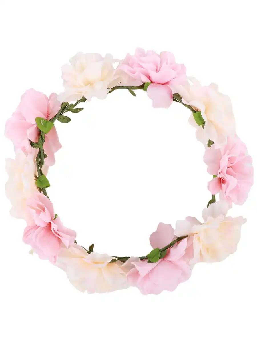 Bild 1 von Hailys Tracht SI44SI Haarband mit Blumen Rosa