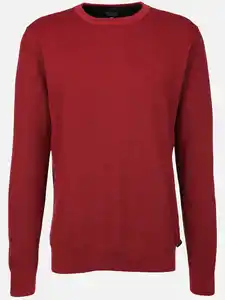 Herren Strickpullover Rot