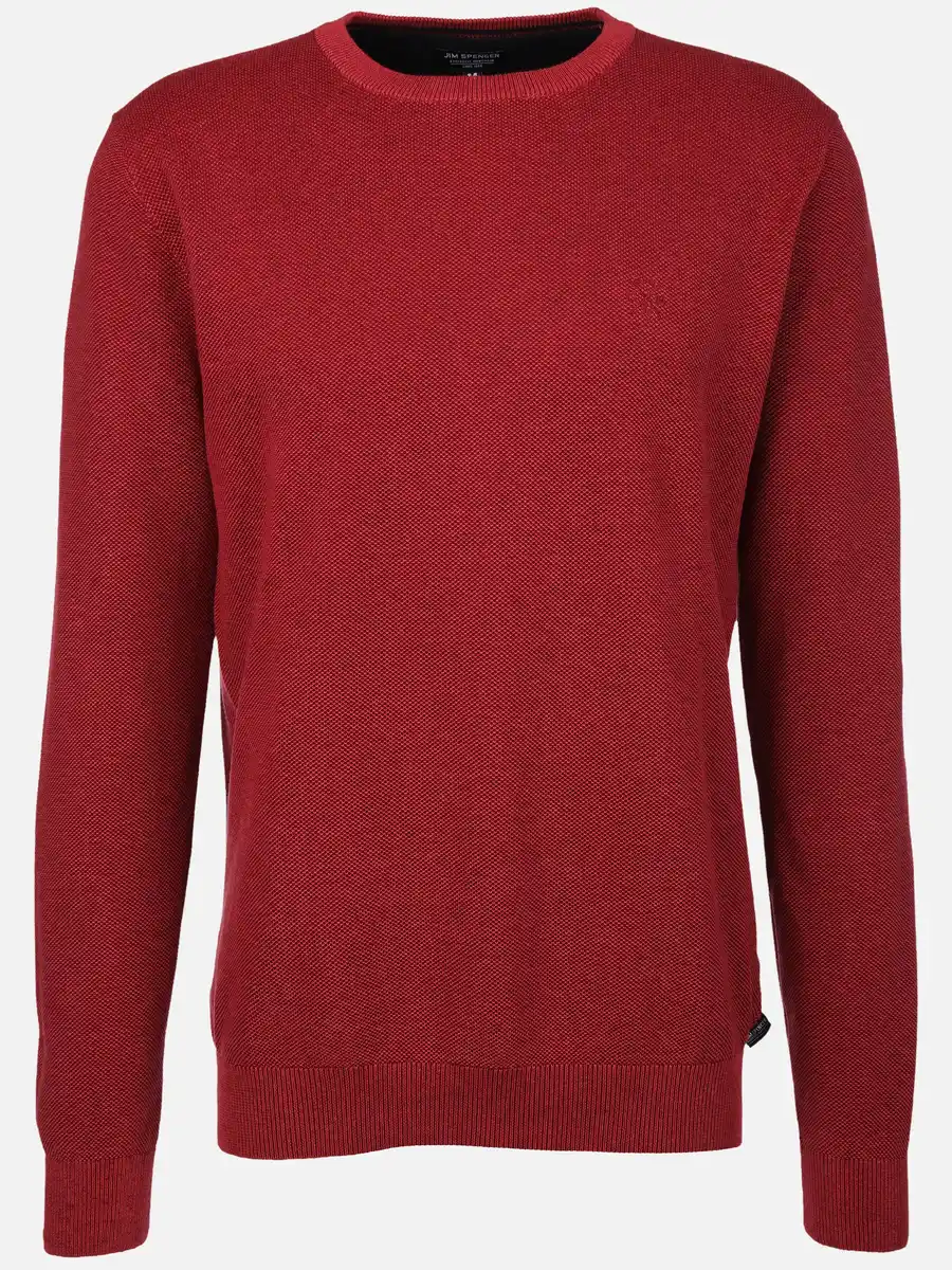 Bild 1 von Herren Strickpullover Rot