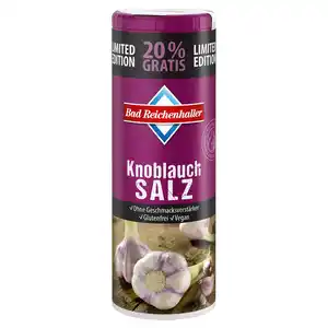 BAD REICHENHALLER Gewürzsalze 108 g, Knoblauch