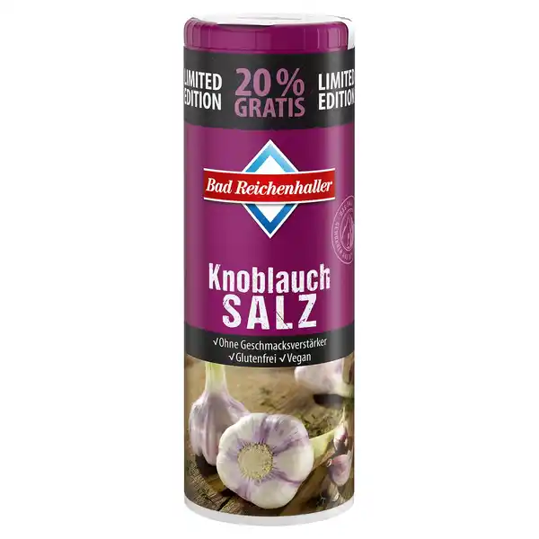 Bild 1 von BAD REICHENHALLER Gewürzsalze 108 g, Knoblauch