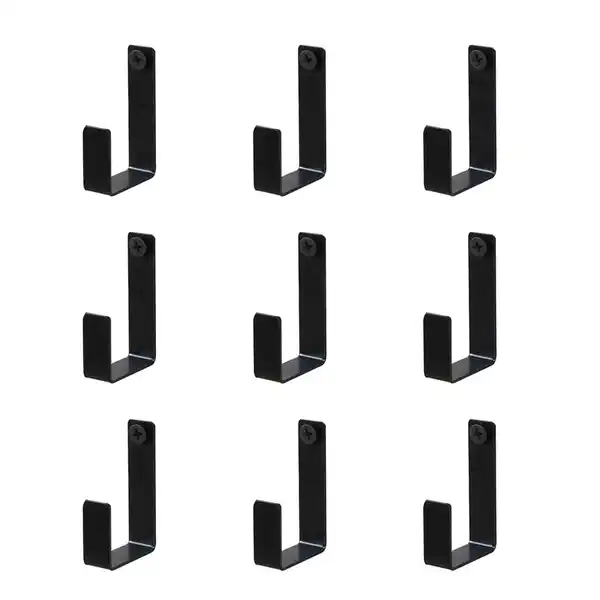 Bild 2 von Home Deluxe Kleiderhaken für Akustikpaneel RASTO - 9er Set