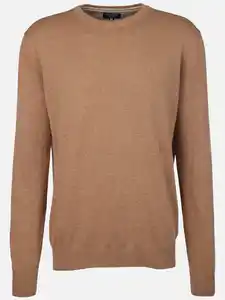 Herren Strickpullover Braun