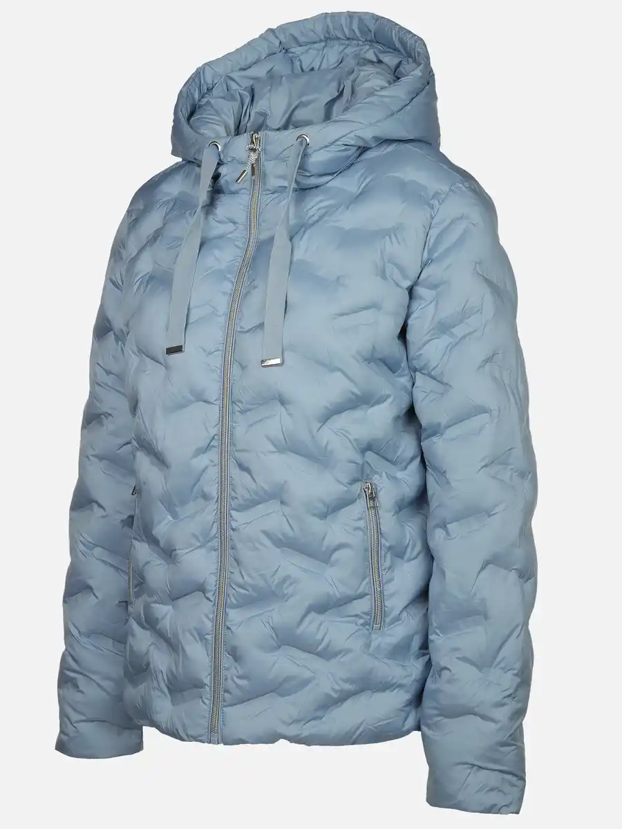 Bild 3 von Damen Steppjacke mit Kapuze Blau