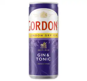 GORDON’S Gin & Tonic*