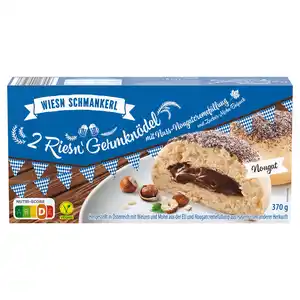 WIESN SCHMANKERL Germknödel Wiesn, vegan Nougat