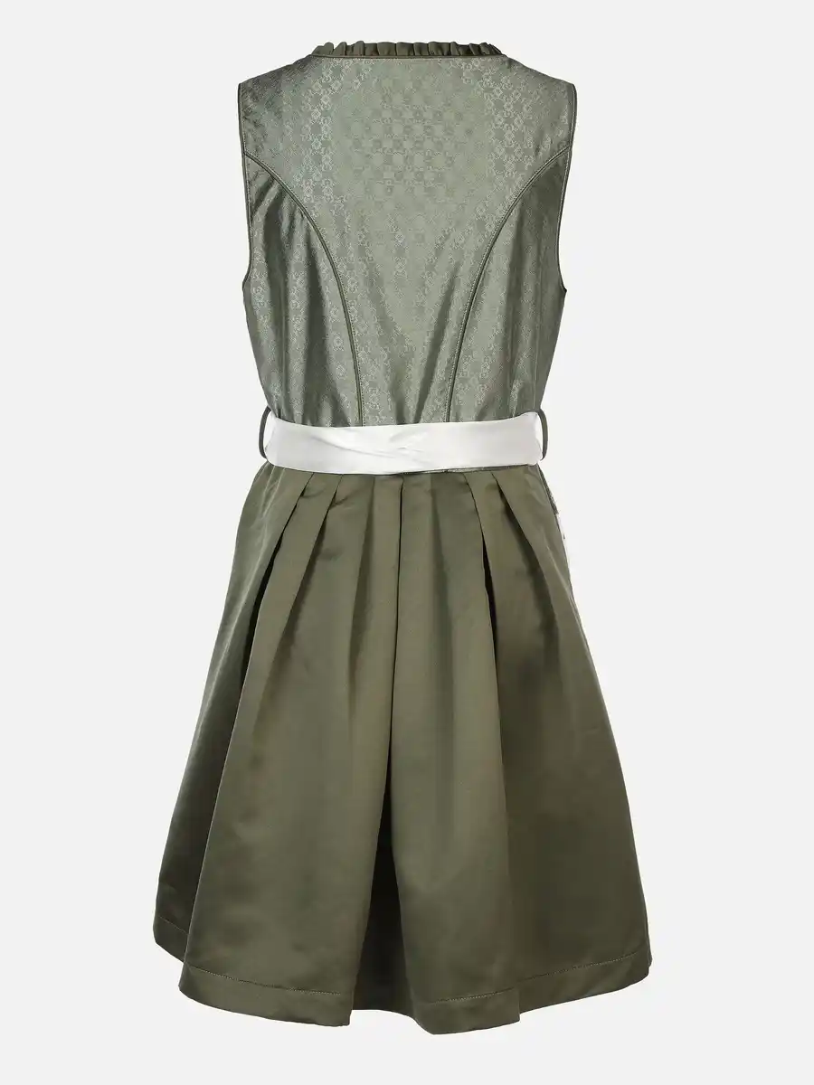 Bild 2 von Damen Dirndl mit Spitzenschürze Grün