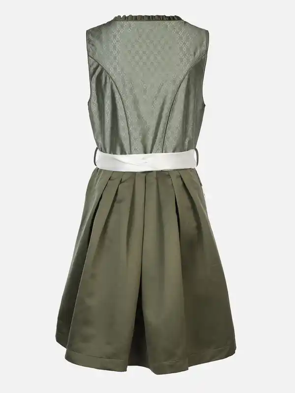 Bild 2 von Damen Dirndl mit Spitzenschürze Grün