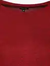 Bild 3 von Damen Flauschshirt mit 3/4 langem Arm Rot