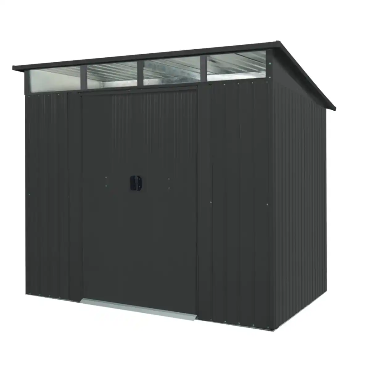 Bild 1 von PERGART® Gerätehaus Lübeck 224 x 181 x 203 cm anthrazit matt