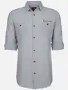 Bild 1 von Herren Trachtenhemd mit Stickerei Blau