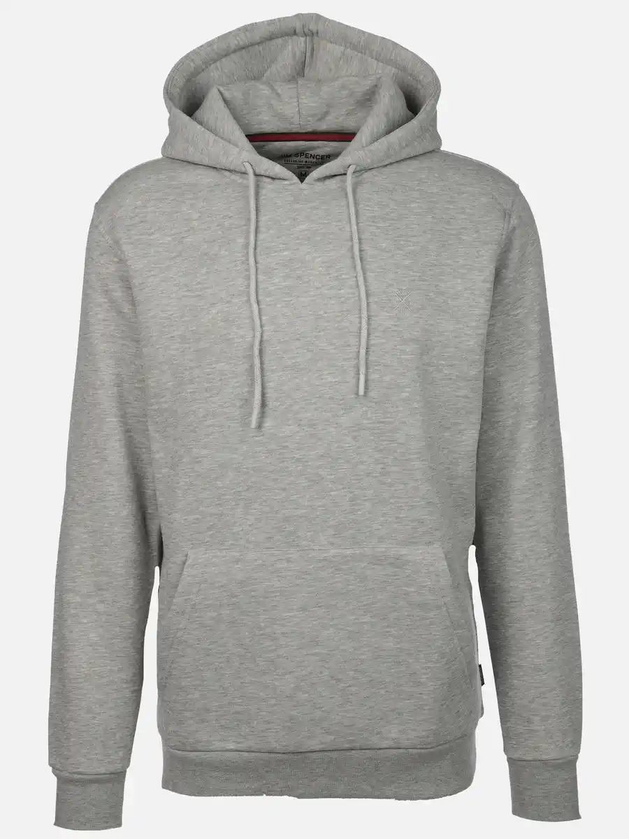 Bild 1 von Herren Hoodie mit Kängurutasche Grau