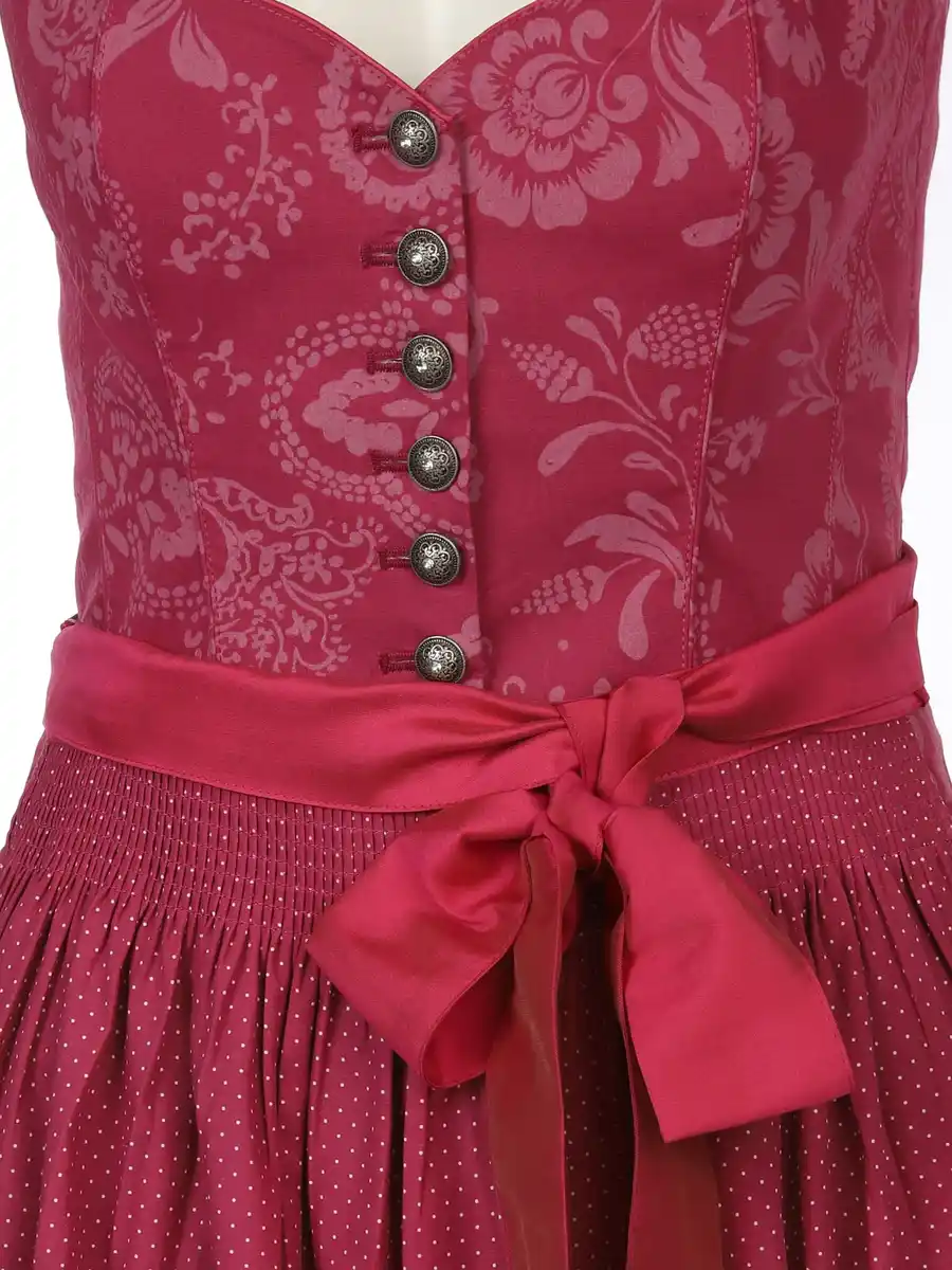 Bild 3 von Damen Dirndl Karoline Rot