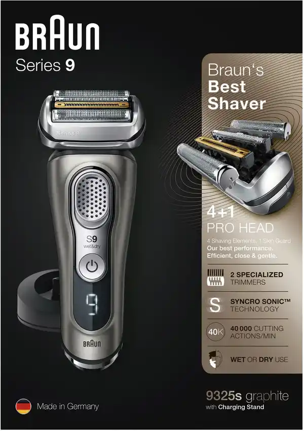 Bild 1 von BRAUN Rasierer Series 9 9325 solo Wet & Dry, 1 Stk