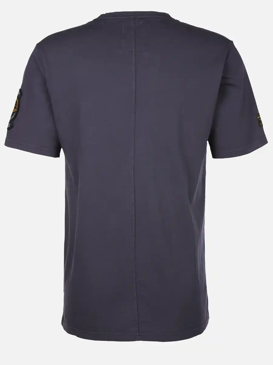 Bild 2 von Herren T-Shirt mit auffälligem Print Blau