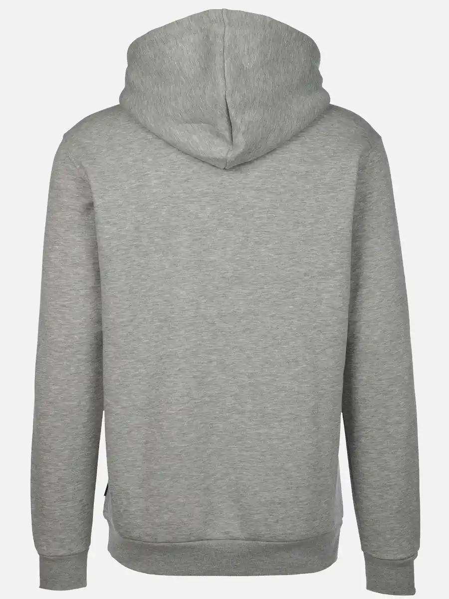 Bild 2 von Herren Hoodie mit Kängurutasche Grau