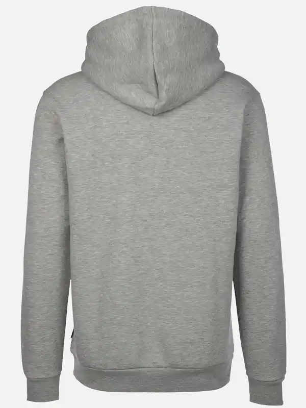 Bild 2 von Herren Hoodie mit Kängurutasche Grau