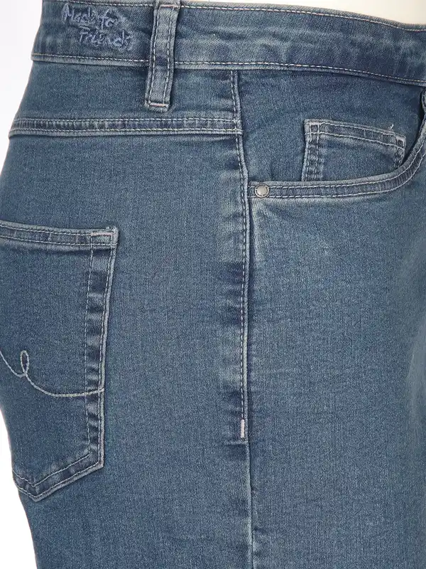 Bild 4 von Damen Jeanshose im Tapered Fit Blau